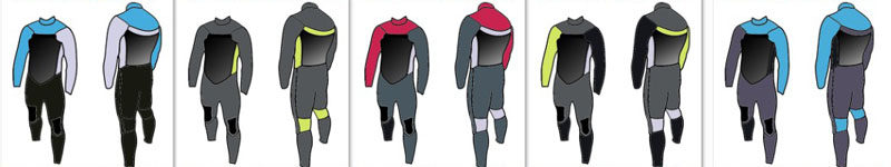 Custom Wetsuit Designer - Design your own personalized wetsuit with our builder tool