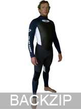 Backzip Wetsuits - Traditional back zip entry wetsuits