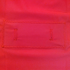 Heart Rate Monitor Close Up - Detailed view of heart rate monitor pouch